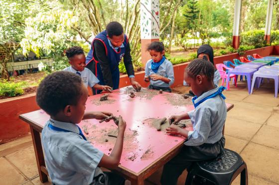 Curious learner at Primary School