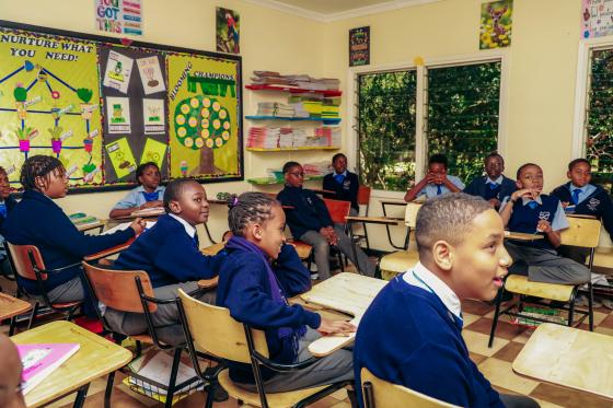 Curious learner at Primary School